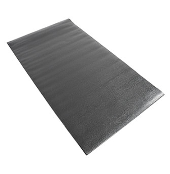 Anti tapis 100% de forme physique de PVC de tapis de la fatigue 3x5 du noir 9.5mm